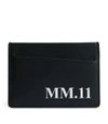 MAISON MARGIELA MM.11 LEATHER CARD HOLDER,15782329