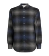 OFFICINE GENERALE BRUSHED COTTON CHECK SHIRT,15785765