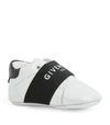 GIVENCHY KIDS LEATHER LOGO BOOTIES,15788636