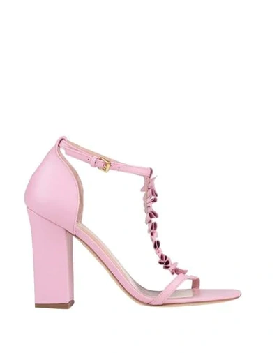 Boutique Moschino Sandals In Pink