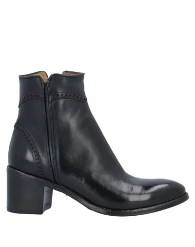 Alberto Fasciani Ankle Boots In Black