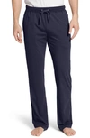 Daniel Buchler Peruvian Pima Lightweight Cotton Lounge Pants In Navy