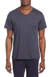 DANIEL BUCHLER DANIEL BUCHLER PERUVIAN PIMA COTTON V-NECK T-SHIRT,VERPCN-A13A