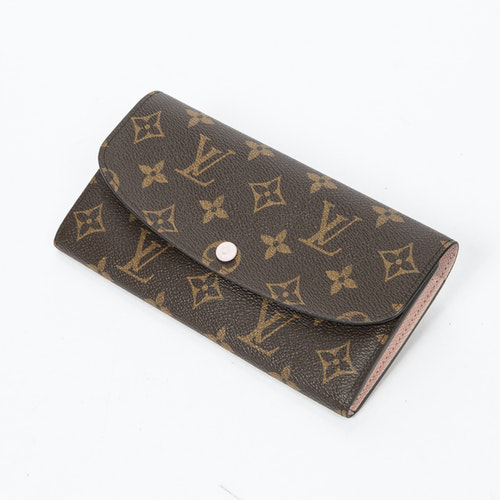 Pre-Owned Louis Vuitton Emilie Leather Wallet | ModeSens