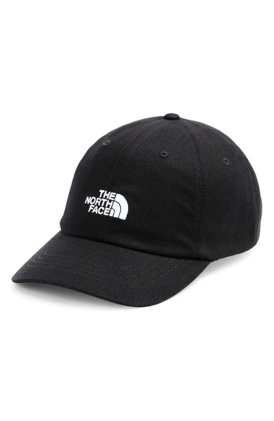 The North Face Norm Baseball Hat In Nero