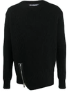 LES HOMMES SIDE-ZIP DETAIL JUMPER