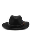 VALENTINO GARAVANI BLACK VLOGO SIGNATURE WIDE BRIM HAT,11483007