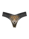 Commando Flame Leopard Thong