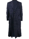 SULVAM GRID-PRINT COAT