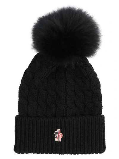 Moncler Berretto In Black