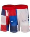 Nike Elite Big Kids' (boys') Reversible Basketball Shorts (university Red) - Clearance Sale In University Red,university Red,white