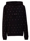 SAINT LAURENT RIVETS HOODIE,11483093