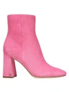 Sam Edelman Codie Square Toe Bootie In Pink