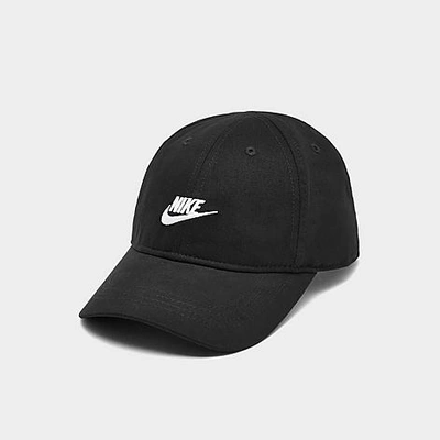 Nike Kids' Sportswear Heritage86 Futura Strapback Hat In Black/white
