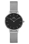 DANIEL WELLINGTON CLASSIC PETITE MESH STRAP WATCH, 28MM,DW00100218