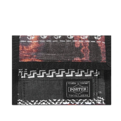 Neighborhood X Porter Wallet In Black