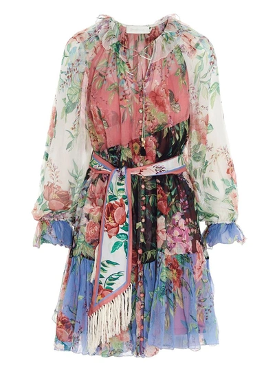 Zimmermann Dress In Multicolor