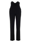 RED VALENTINO RED VALENTINO WOMEN'S BLACK PANTS,UR3RBD0500J0NO 46