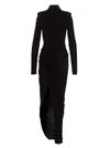 ALEXANDRE VAUTHIER ALEXANDRE VAUTHIER WOMEN'S BLACK DRESS,203DR13181253202BLACK 36