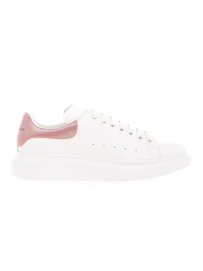 Alexander Mcqueen Women's White Leather Trainers