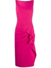 LE PETITE ROBE DI CHIARA BONI SLEEVELESS RUFFLED DRESS