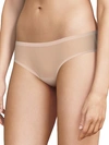 Chantelle 3-pack Soft Stretch One Size Seamless Hipster Underwear 1004, Online Only In Rose