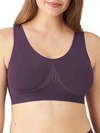 Wacoal B-smooth Wireless Bralette 835275 In Sweet Grape