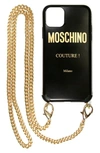 MOSCHINO CHAIN IPHONE 11 PRO MAX CASE,2027A794383042555