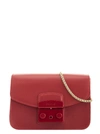 FURLA METROPOLIS MINI CROSSBODY RUBY,BATLEP0 VNC000 RUB00