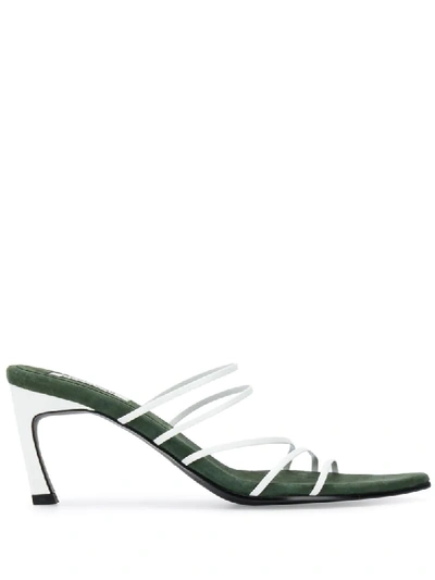Reike Nen Strappy Slip-on Sandals In White