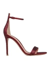 Gianvito Rossi Sandals In Red