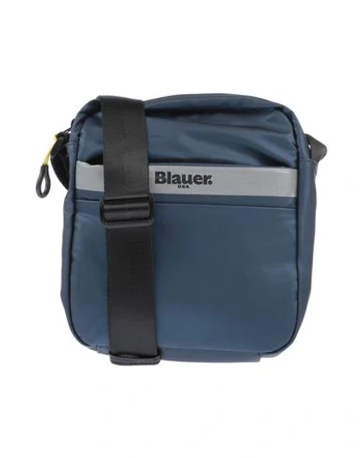 Blauer Handbags In Dark Blue