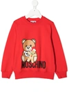 MOSCHINO TEDDY BEAR LOGO SWEATSHIRT