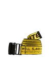 OFF-WHITE INDUSTRIAL BELT IN YELLOW