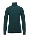 Paolo Pecora Turtlenecks In Emerald Green