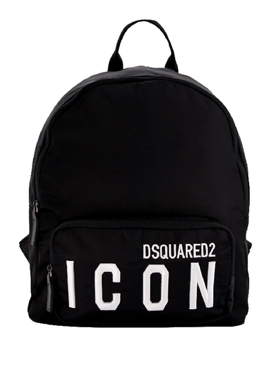 Dsquared2 Kids Backpack For For Boys And For Girls In Black