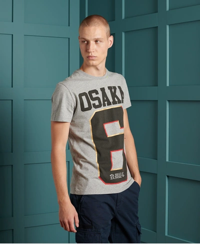 Superdry Osaka T-shirt In Grey