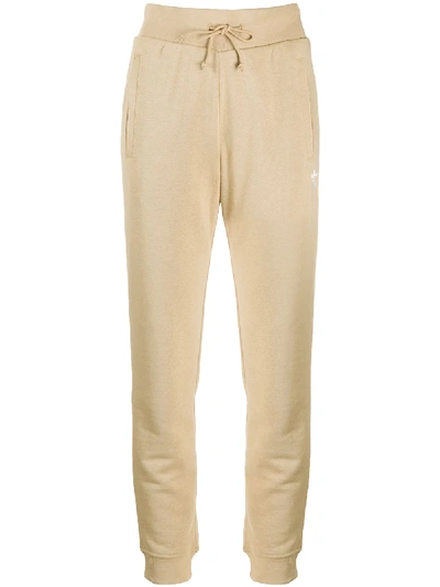 Adidas Originals Slim Track Pants In Neutrals