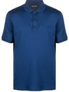 GIORGIO ARMANI EMBROIDERED POLO SHIRT