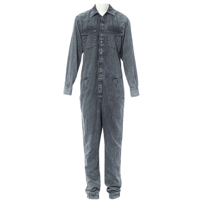 Pre-owned Isabel Marant Grey Denim - Jeans Jumpsuits