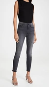 MOTHER HIGH WAISTED LOOKER ANKLE FRAY JEANS,MOTHR21178