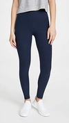 Beyond Yoga Caught In The Midi Space-dye High-waisted Legging In Nocturnal Navy