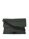 ISSEY MIYAKE PLEAT DETAIL MESSENGER BAG