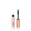 CHARLOTTE TILBURY CHARLOTTE TILBURY TRAVEL SIZE PILLOW TALK PUSH UP LASHES! MASCARA - SUPER BLACK 4 ML