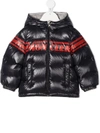 MONCLER LOGO-PRINT PADDED JACKET