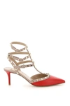 VALENTINO GARAVANI VALENTINO GARAVANI ROCKSTUD CAGED PUMPS