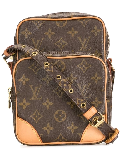 Pre-owned Louis Vuitton 2001  Amazon Crossbody Bag In Brown