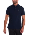Barbour Logoed Polo Shirt In Navy