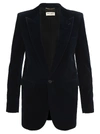 SAINT LAURENT VELVET BLAZER,11478224