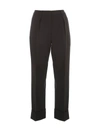 MANTÙ STRETCH PANTS W/LAPEL,11483508